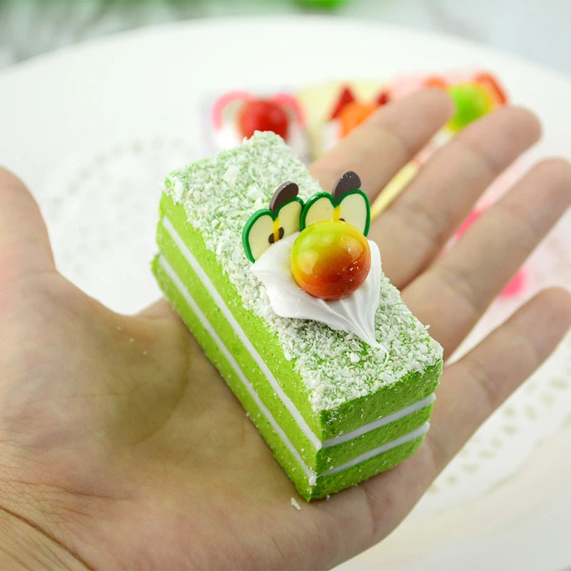 Simulation Artificial Cake for Home Kitchen Decor Wedding Christmas Party Valentine's Day Dessert Prop - Food Display