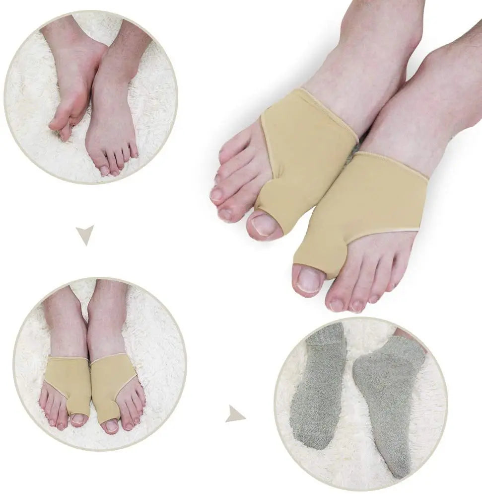 Bunion Corrector for Women & Men-Bunion Pads Relief Orthopedic Sock Cushion Sleeve Splint Gel Protector Support Brace w/Non-Slip