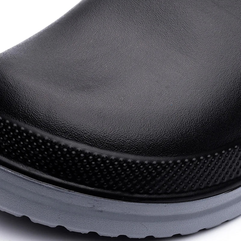 High Quality EVA Chef Shoes Non-slip Waterproof Oil-Proof Kitchen Cook Flat Working Shoes Hotel Restaurant Clogs Men Multicolor