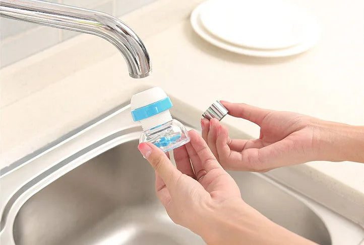 Water Saving Tap Rotatable Kitchen Faucet Extender Adjustable Adapter Sink Faucet Extenders Filter Bathroom Sink Accessories