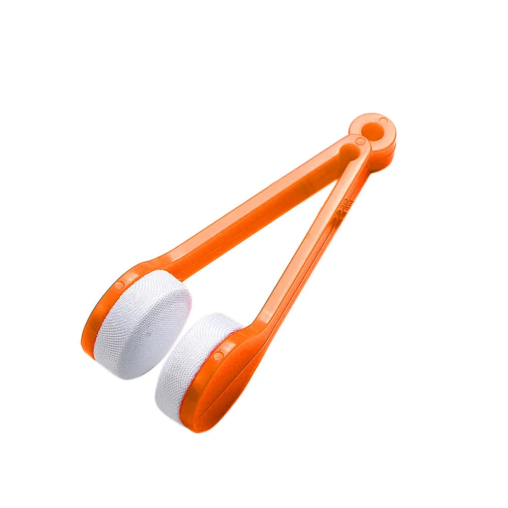 Mini Portable Microfiber Brush For Glasses Eyeglass Spectacles Microfiber Cleaning Brushes Sunglasses Screen Cleaner Tools d5