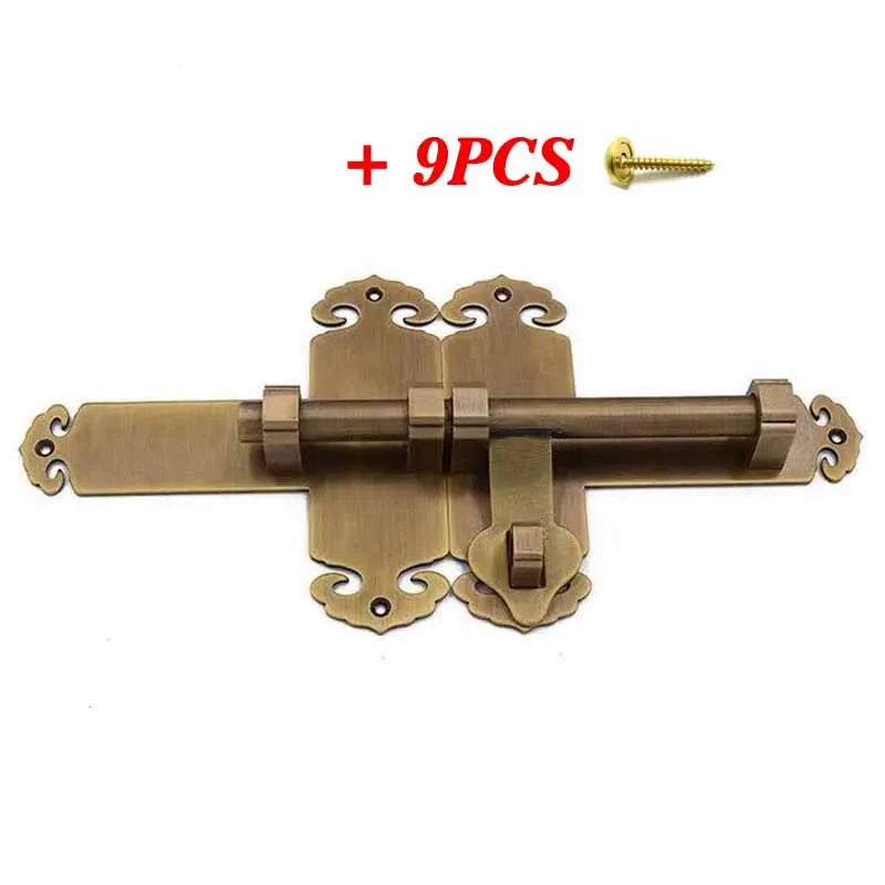 Vintage Fish Shape Small Brass Cabinet Knobs And Handles Handmade Ring Pull Drop Closet Drawer Door Furniture handles