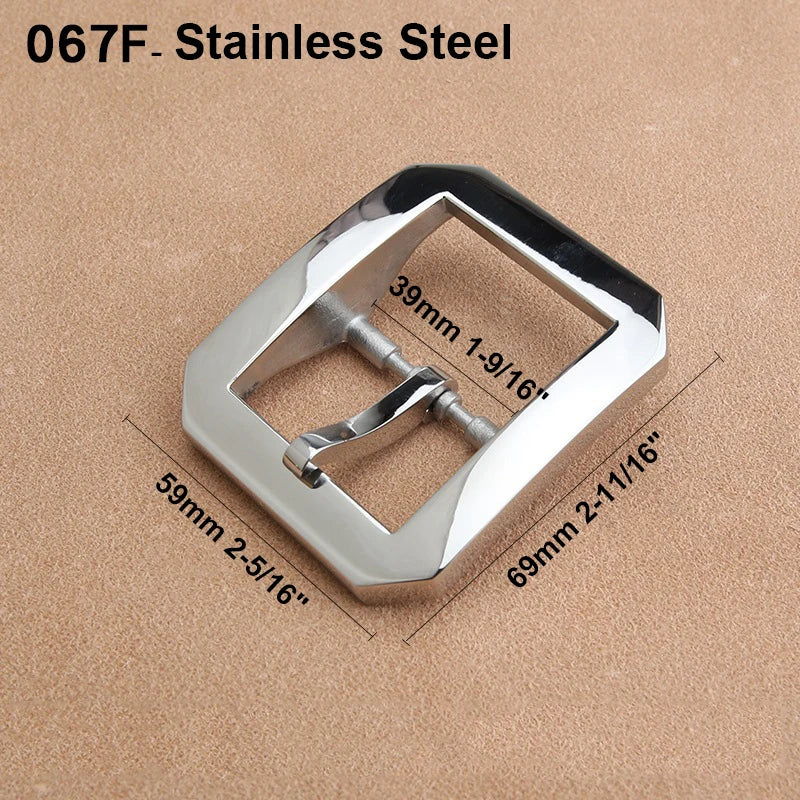 1pcs Solid  Brass 40mm Belt Buckle End Heel Bar Buckle Single/ Double Pin Heavy-duty for Leather Craft Strap Webbing Dog Collar