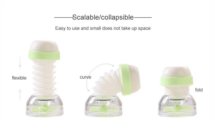 Water Saving Tap Rotatable Kitchen Faucet Extender Adjustable Adapter Sink Faucet Extenders Filter Bathroom Sink Accessories