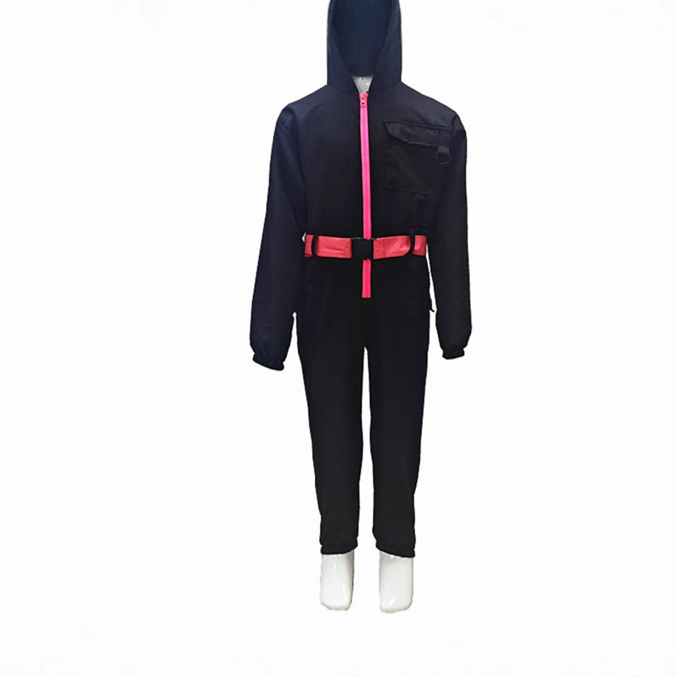 Halloween Performance Clothing Paper Money House Dali Original Tooling cosplay Children's Bodysuit Movie Same Style Korean Style
