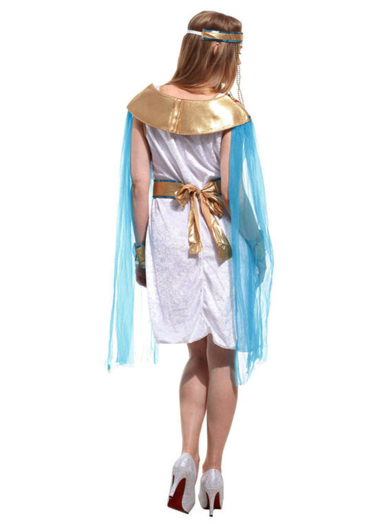 Carnival Party Costumes Egyptian Pharaoh Queen Costumes Pretty Egyptian Female Cosplay Game Uniform Temptation