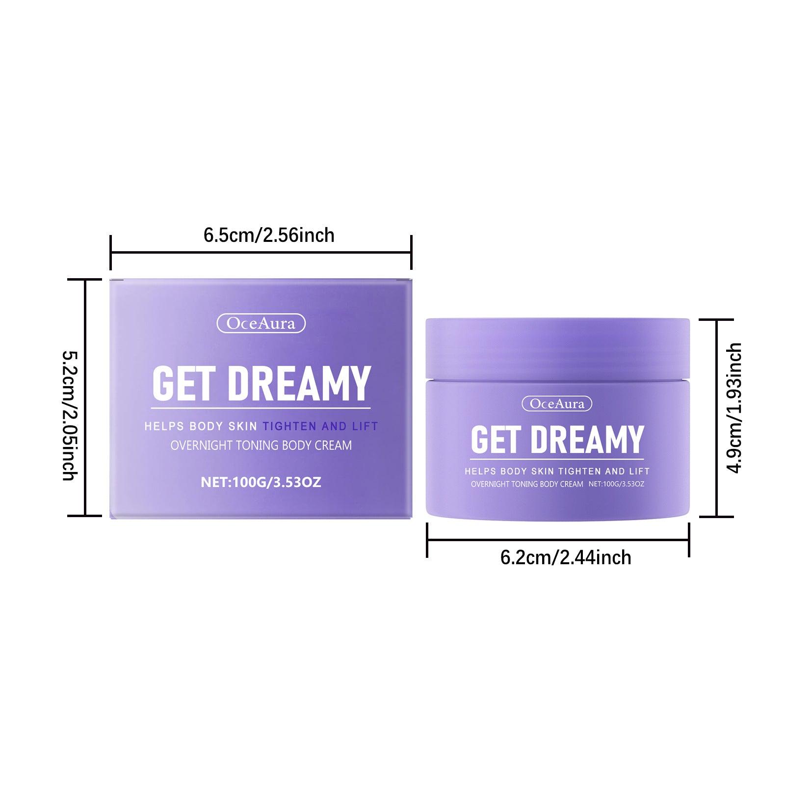 Get Dreamy Body Firming Cream Shaping Lifting Anti Wrinkle Smoothing Brightening Prevent Dry Tightening Loose Skin Care Products