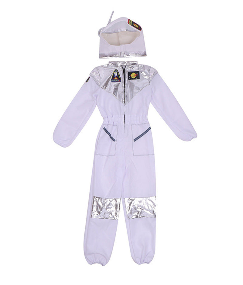 Halloween Costume Kids Space Suit Stage Performance Costume Holiday Party Carnival Play Astronaut Flight Costume