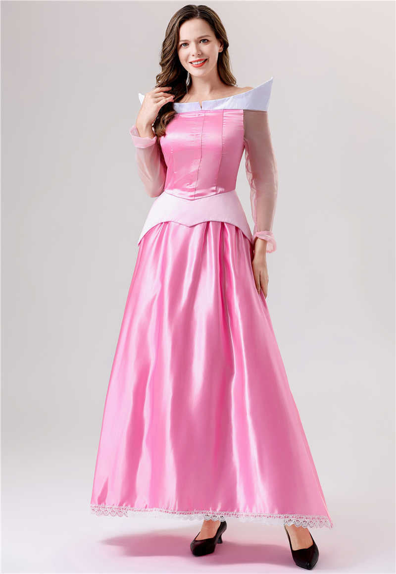 Fairy Princess dress Vicious Queen Sleeping Beauty Cinderella Plays Halloween Stage Performance Evening Costume