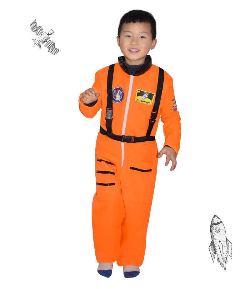 Children's Space Suit Halloween Cosplay Adult Performance Suit Astronaut Holiday Party Performance Suit