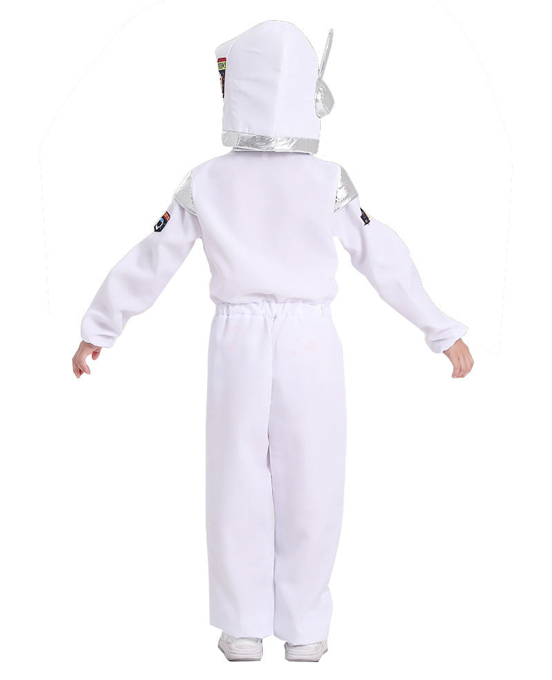 Halloween Costume Kids Space Suit Stage Performance Costume Holiday Party Carnival Play Astronaut Flight Costume