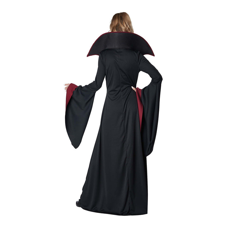 Halloween COS vampire queen masquerade stage party cosplay suit magic witch suit