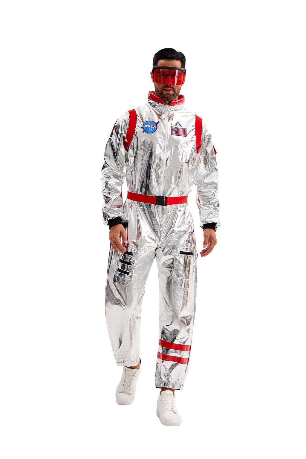 Amazon Cross-Border New Cos Astronaut Costume Halloween Performance Costume for Men and Women Wandering Earth Astronaut Costume