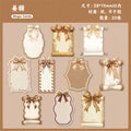 Retrostory Holiday Handwritten Series Creative Gift Material Handbook Background Decorative Stickers 20 Note Stickers