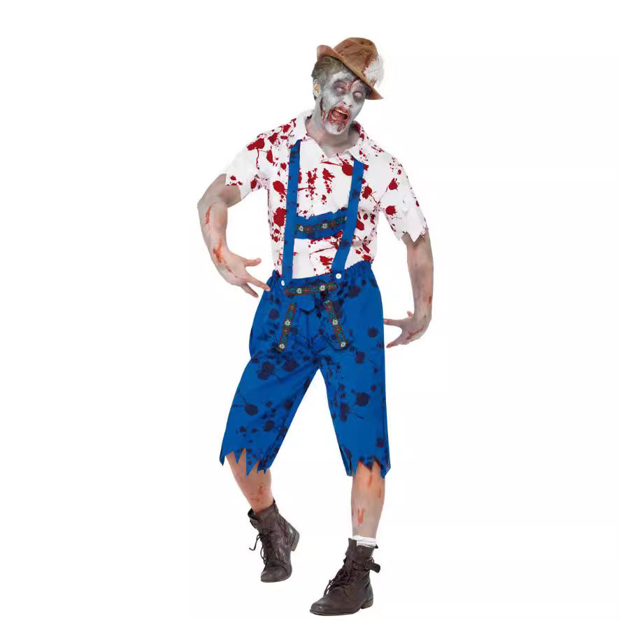European and American Game Uniforms Halloween Party Role-Playing Devil Male Vampire Costumes Foreign Trade Export Wholesale