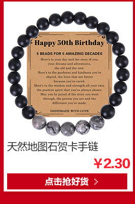 Personalized Dark Wind Halloween Spider Pendant Bracelet suit 8mm Crystal Onyx Stone Beaded Couple Bracelet