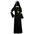 Foreign Trade Adult Female Halloween cos Costume Masquerade Nuns Cosplay Clothing Stage Performance Clothing suit