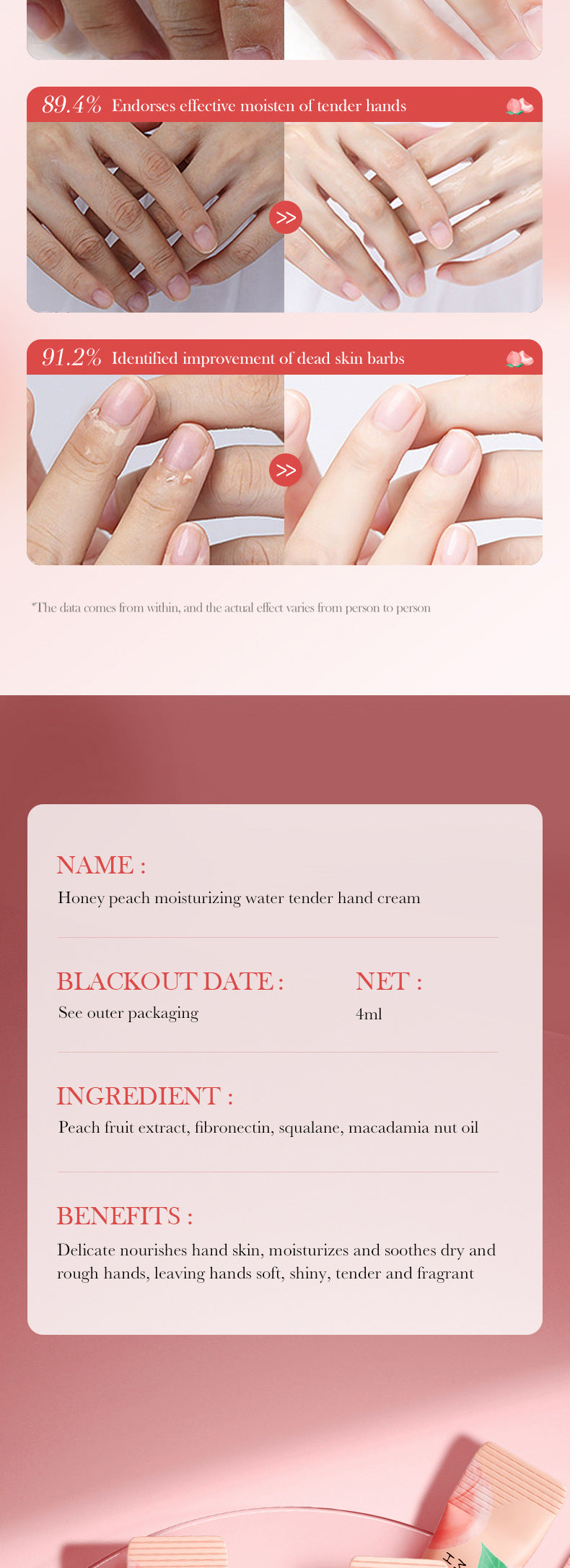 Wrinkle Removal Hand Cream Skin Soften Nourish Anti Drying Cracked Fade Fine Lines Whitening Moisturiz Repair Skin Care Products