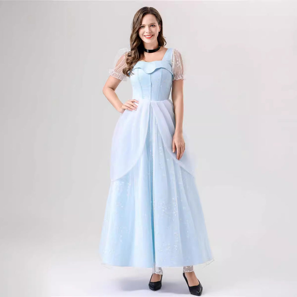 Fairy Princess dress Vicious Queen Sleeping Beauty Cinderella Plays Halloween Stage Performance Evening Costume