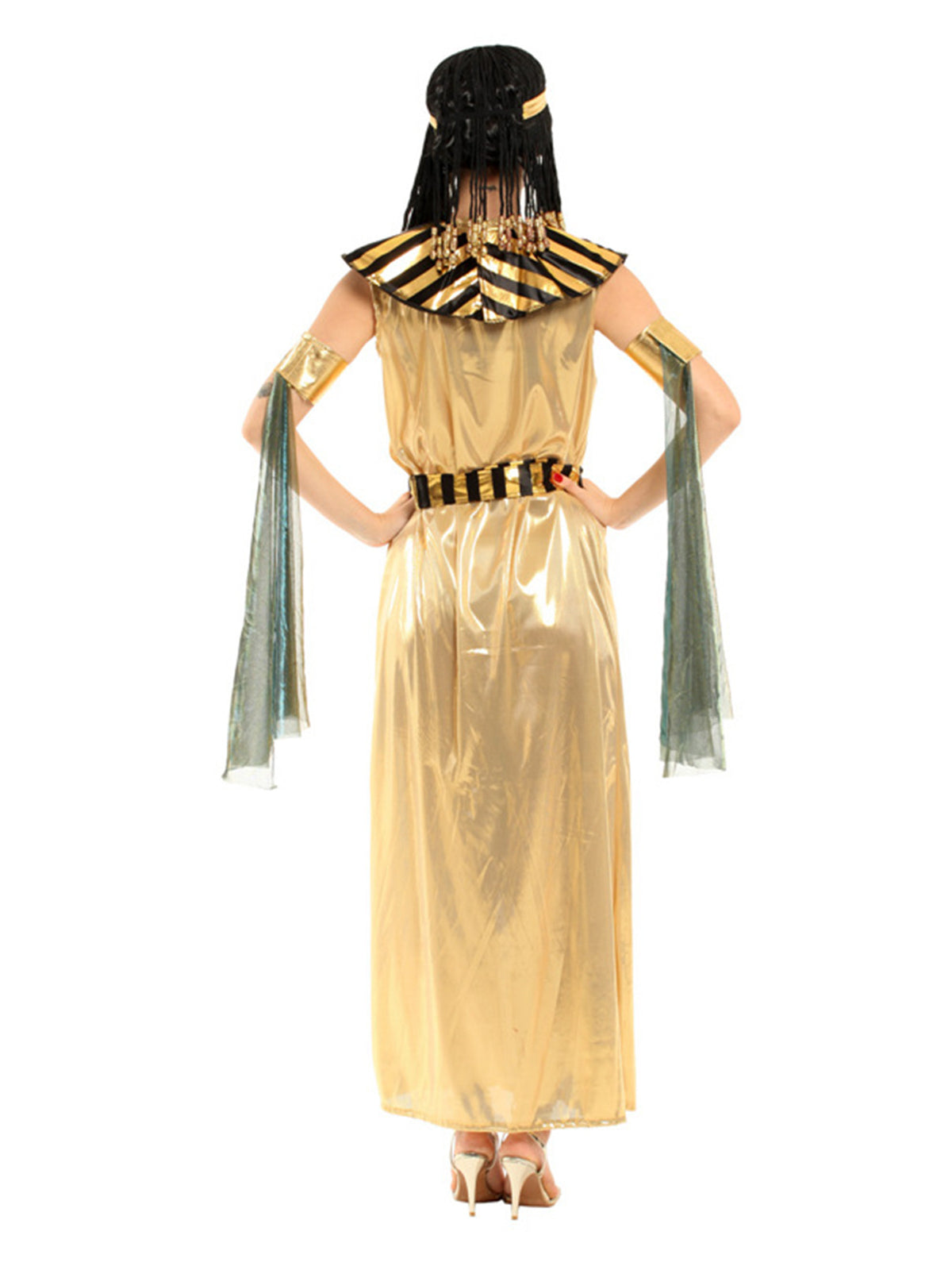 Halloween Cosplay Ancient Egyptian Costume Masquerade Egyptian Queen Little Princess Dress Costume