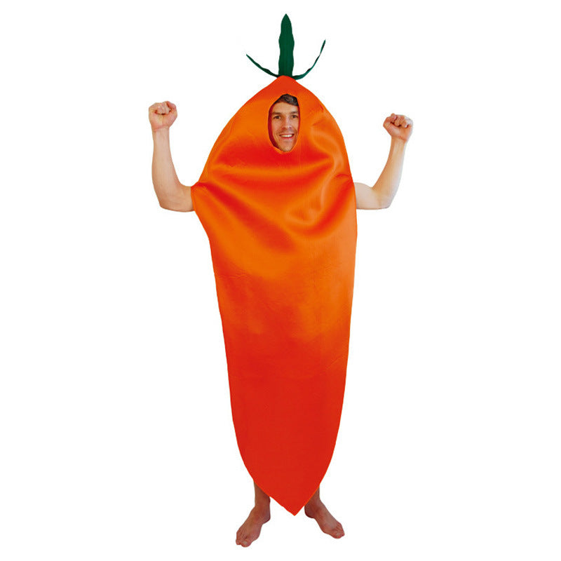 carnival halloween carrot cosplay cosplay masquerade stage adult children costume