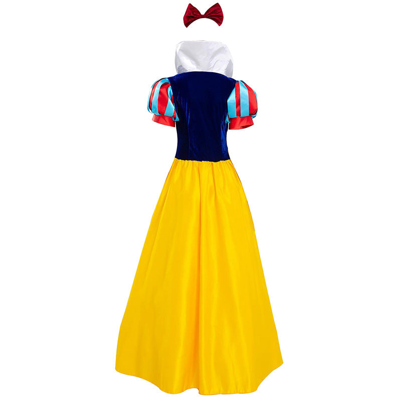 Halloween Snow White Dress Snow White and Dwarfs Game Uniform Adult Stage Performance cos Dress