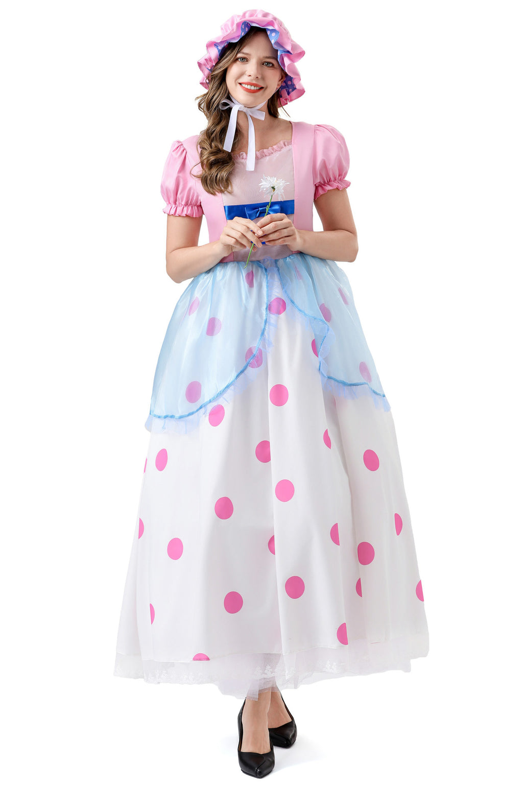 Toy Story Shepherdess Cosplay Costume Anime Character Shepherdess Long Dress Halloween Two-Dimensional Cosplay Costume