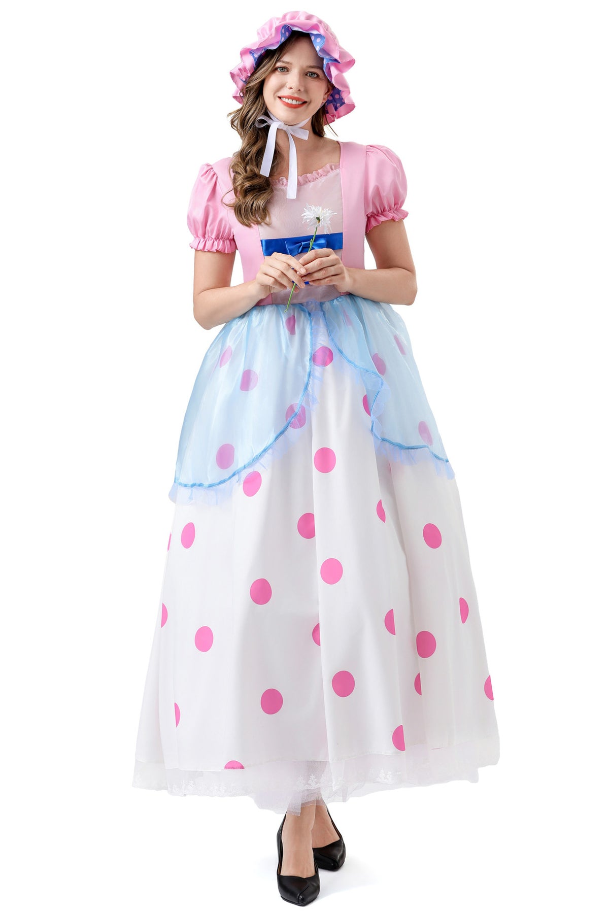 Toy Story Shepherdess Cosplay Costume Anime Character Shepherdess Long Dress Halloween Two-Dimensional Cosplay Costume