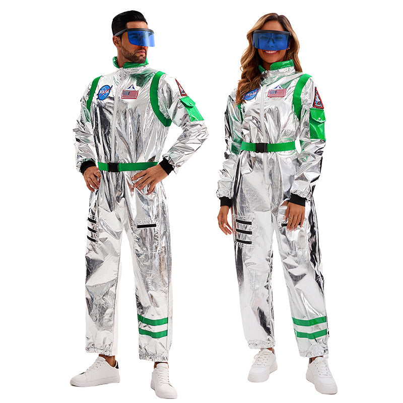 Amazon Cross-Border New Cos Astronaut Costume Halloween Performance Costume for Men and Women Wandering Earth Astronaut Costume