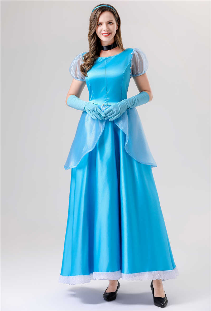 Fairy Princess dress Vicious Queen Sleeping Beauty Cinderella Plays Halloween Stage Performance Evening Costume