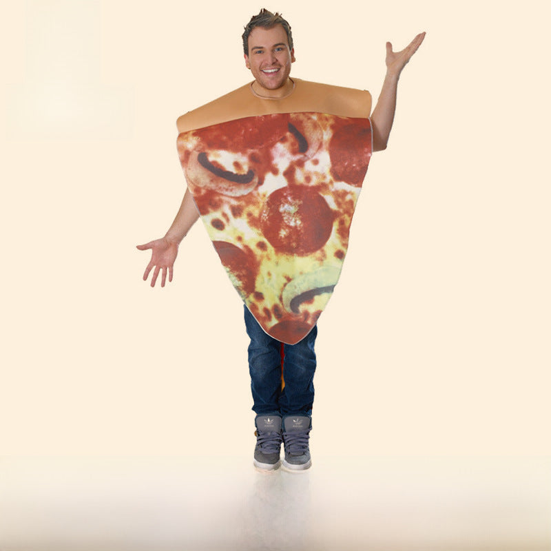 Cross-border Supply Carnival Halloween cosplay Masquerade Stage Costume Adult Delicious Pizza Costume