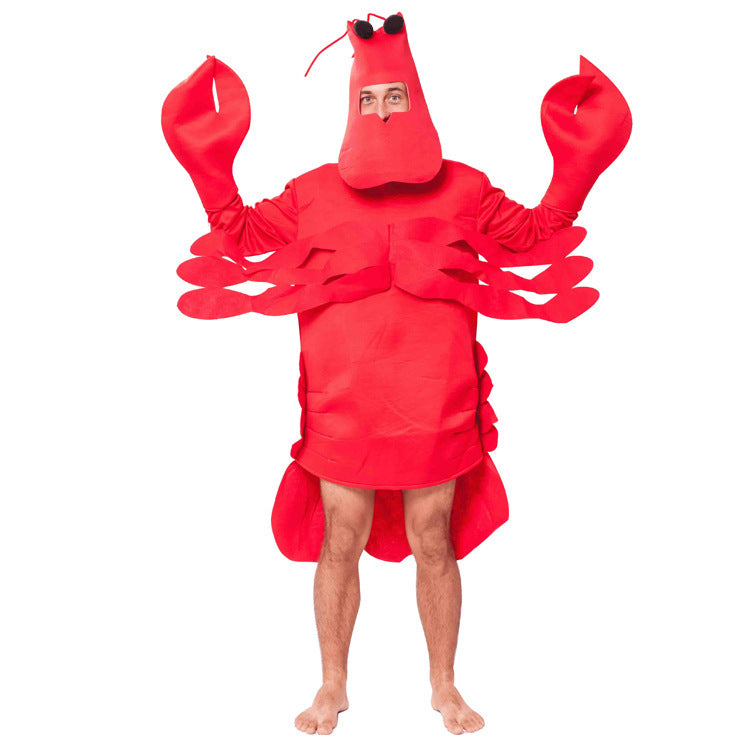 Halloween lobster costume cos costume Cosplay festival party stage performance costume role play costume