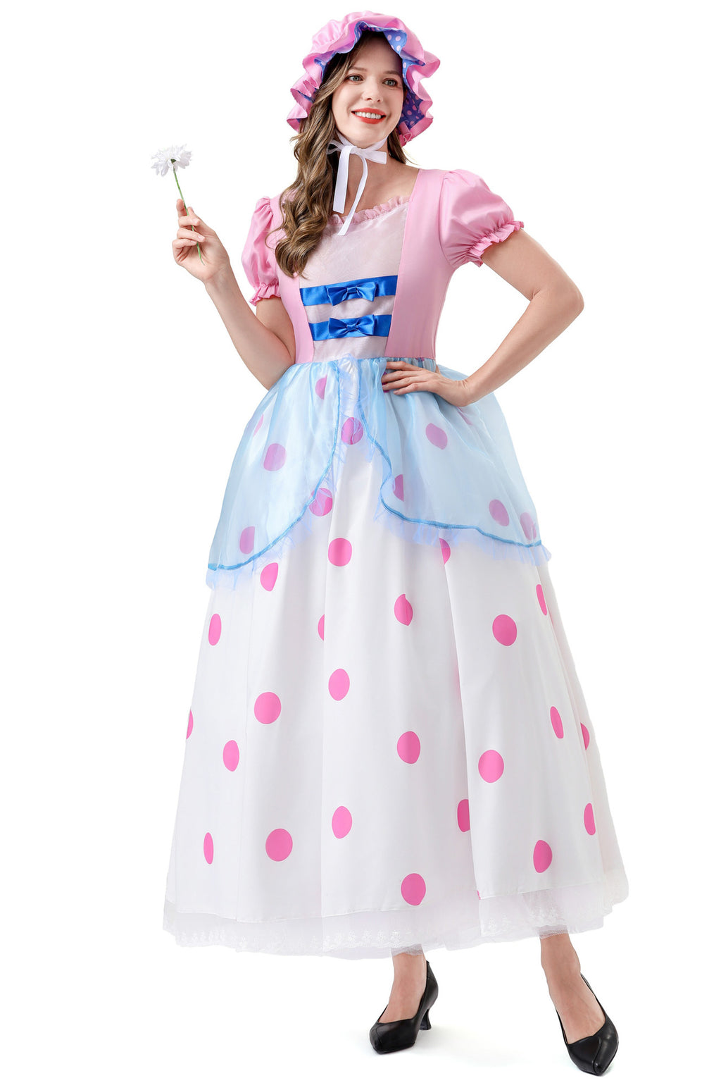 Toy Story Shepherdess Cosplay Costume Anime Character Shepherdess Long Dress Halloween Two-Dimensional Cosplay Costume