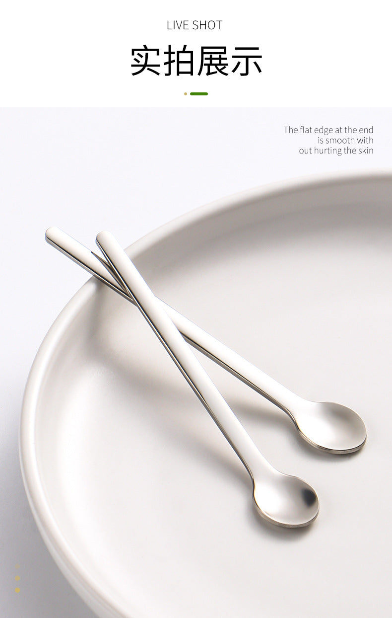 Crescent Moon Shape Face Cream Spoon 304 Stainless Steel Facial Mask Spoon Beauty Skin Care Tool