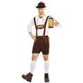 German Oktoberfest Men's Adult Performance Costumes Alpine Folk Costumes Stage Performance Role-Playing