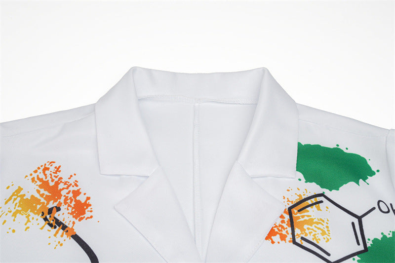 Halloween Crazy Scientist cos Frankenstein Pro Play Halloween Parent-Child Stage Performance Costume