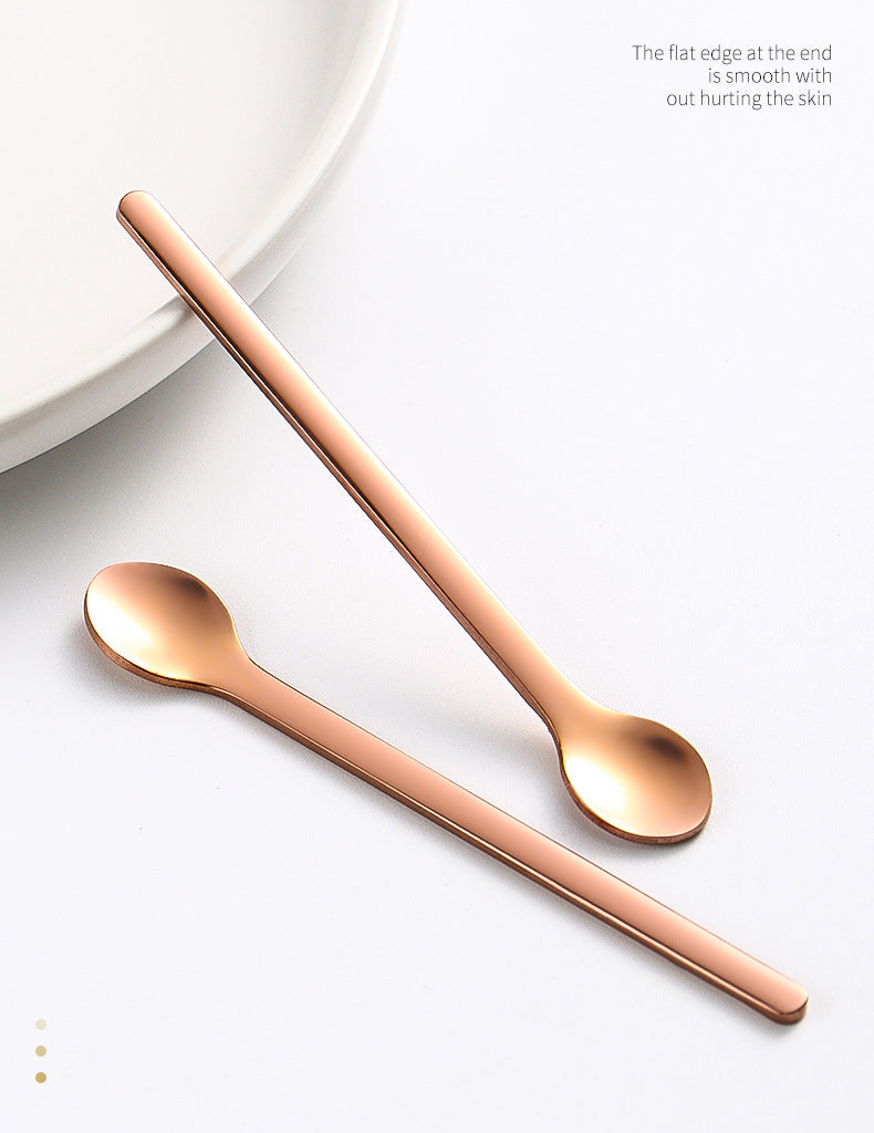 Crescent Moon Shape Face Cream Spoon 304 Stainless Steel Facial Mask Spoon Beauty Skin Care Tool