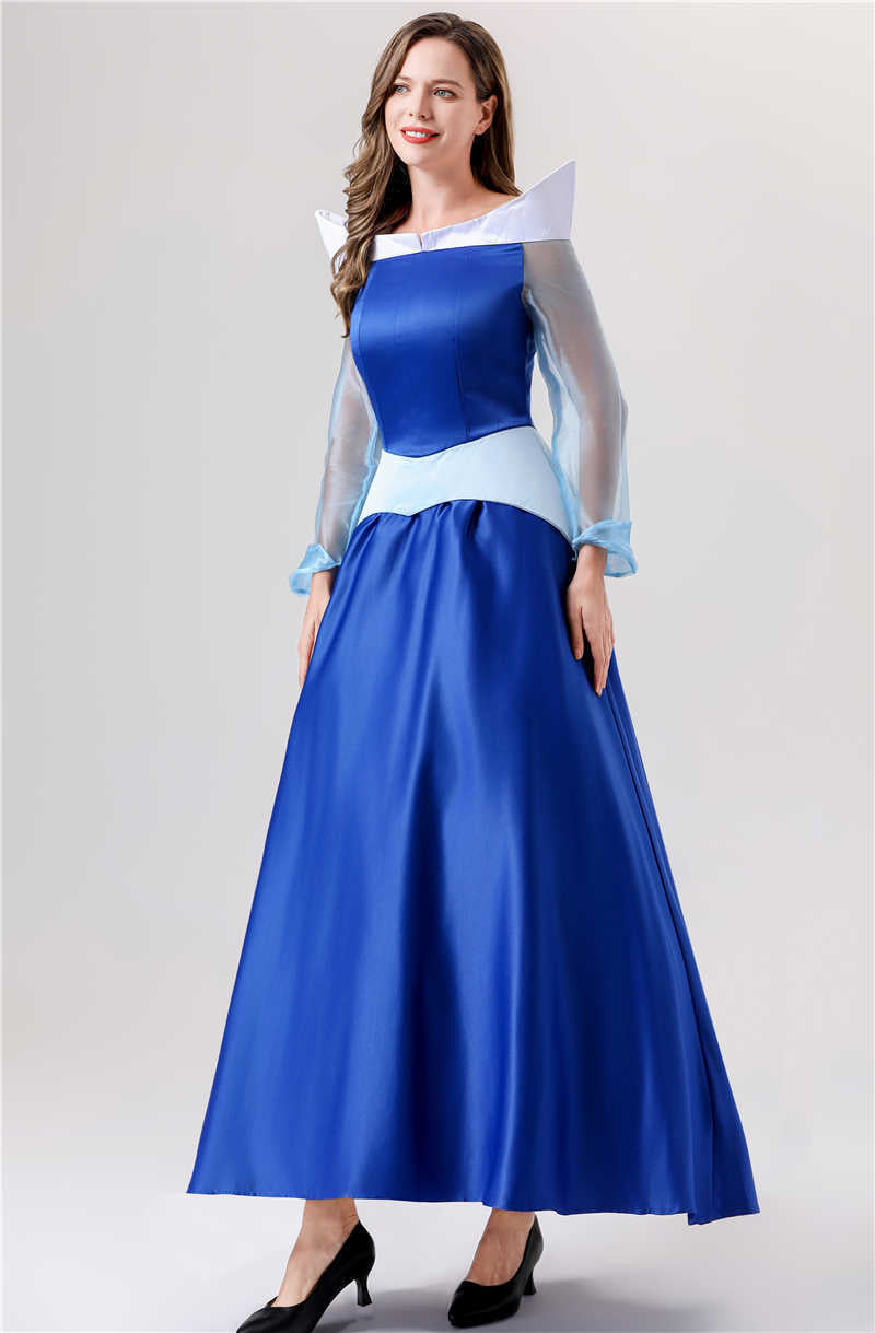 Fairy Princess dress Vicious Queen Sleeping Beauty Cinderella Plays Halloween Stage Performance Evening Costume
