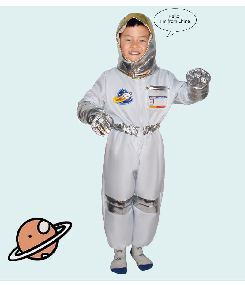 Children's Space Suit Halloween Cosplay Adult Performance Suit Astronaut Holiday Party Performance Suit