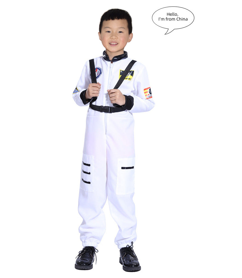 Children's Space Suit Halloween Cosplay Adult Performance Suit Astronaut Holiday Party Performance Suit