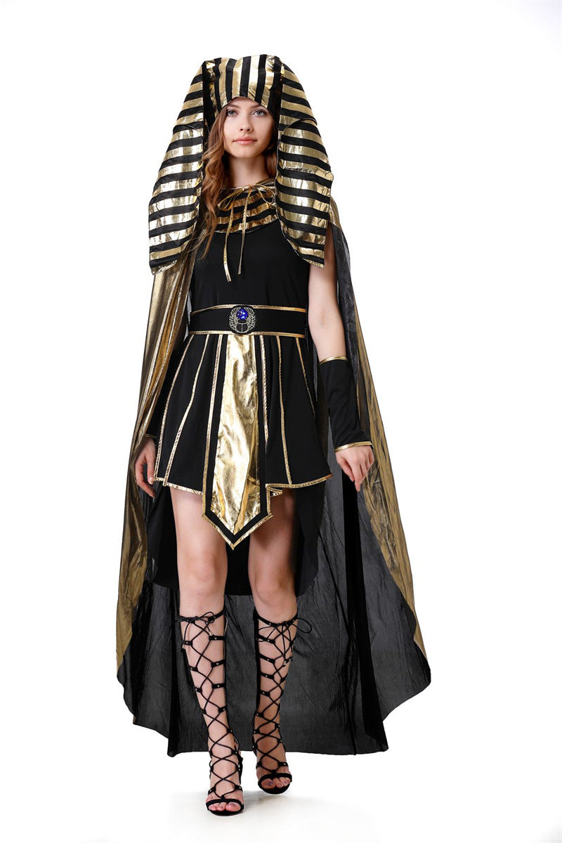 Adult Couple Cleopatra Goddess Pharaoh Masquerade Party Clothes cosplay Halloween Costumes