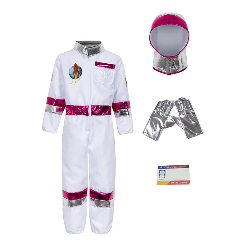 Children's Space Suit Halloween Cosplay Adult Performance Suit Astronaut Holiday Party Performance Suit