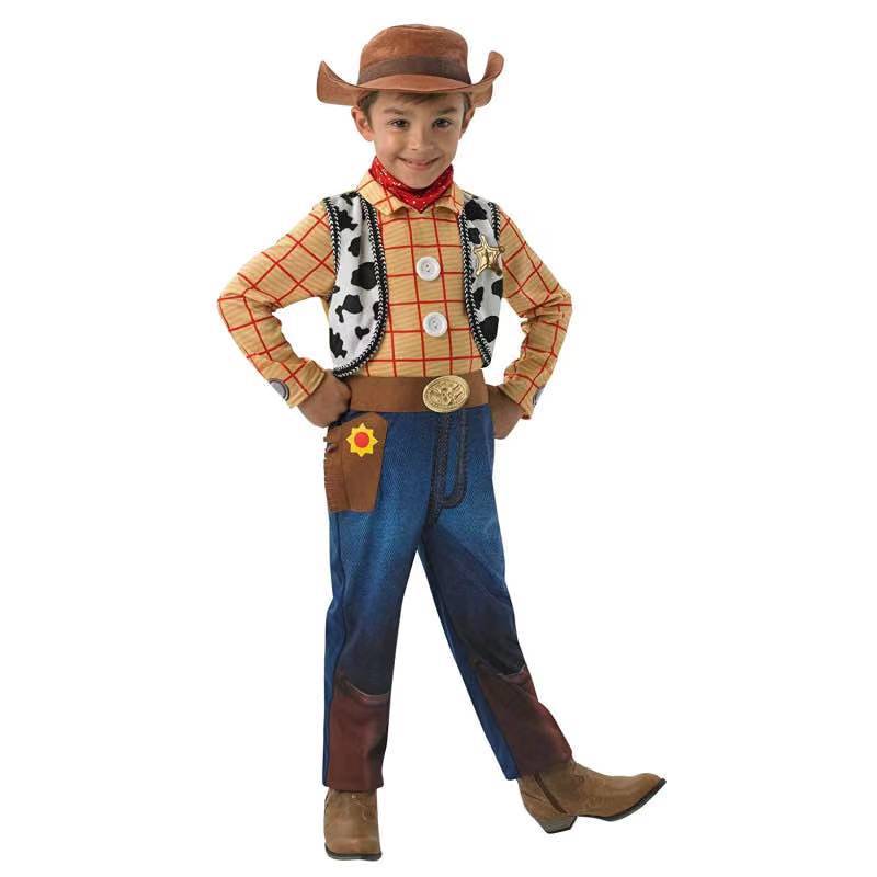 Children's Buzz Lightyear Costume Jumpsuit Cowboy Woody Cartoon Character Anime Character Halloween Costume