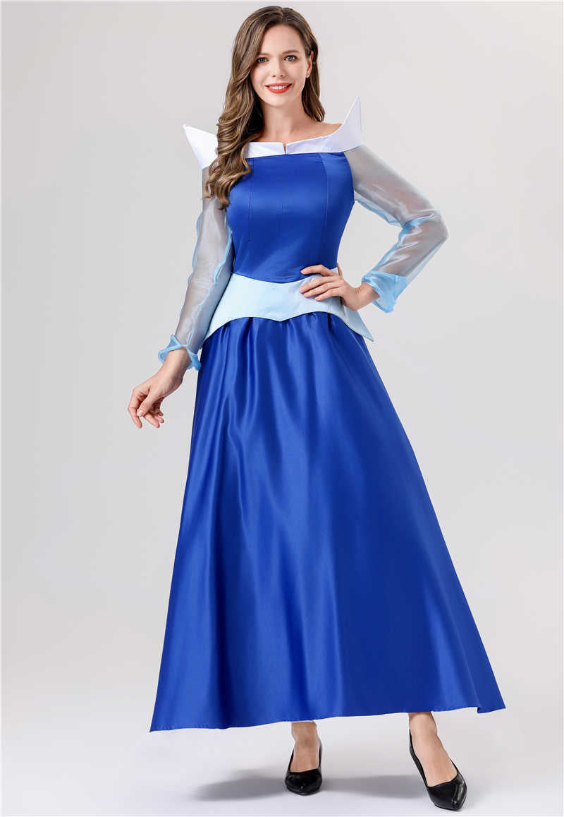 Fairy Princess dress Vicious Queen Sleeping Beauty Cinderella Plays Halloween Stage Performance Evening Costume