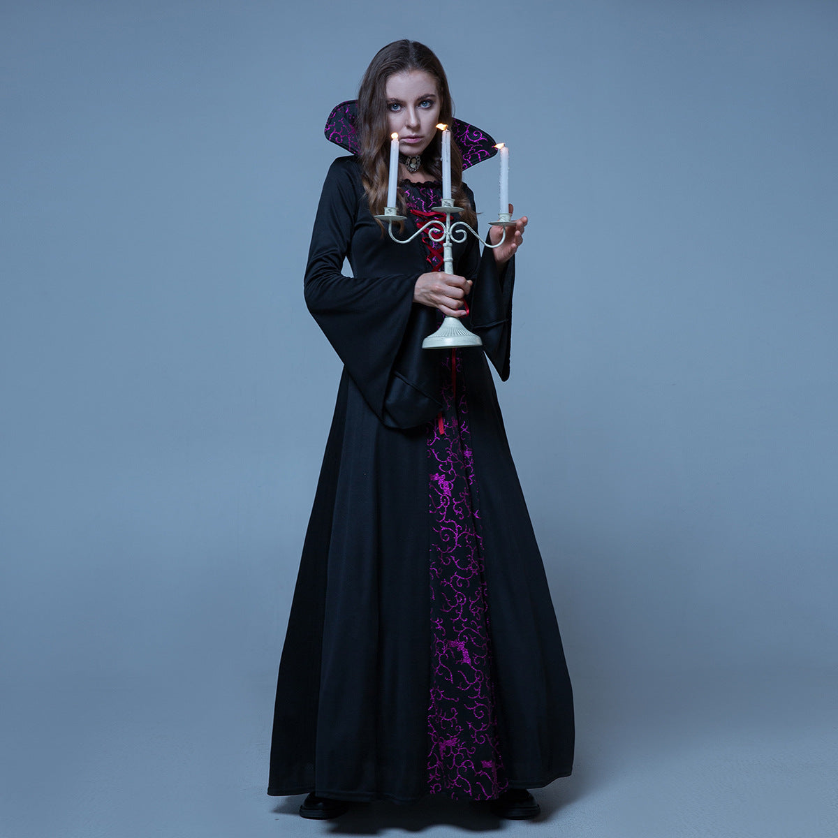 Halloween Masquerade Costume Family Vampire Witch Cos Movie Palace Haunted House Event Costume