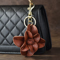 Bag Keychain, Clothing Decoration Pendant, Backpack Pendant, Heart Petal Pendant, Pu Leather Cotton-Filled Pendant