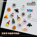 Halloween Cartoon Nail Art Accessories Mixed Cross-Border New Products Funny Magic Ghost Pumpkin DIY Nail Diamond Accessories