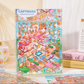 Cross-border Explosions Core Stranger Super Large 3D Stereo Landscape Stickers Decompression Microscale Scene Stickers DIY Cabin Fun Stickers