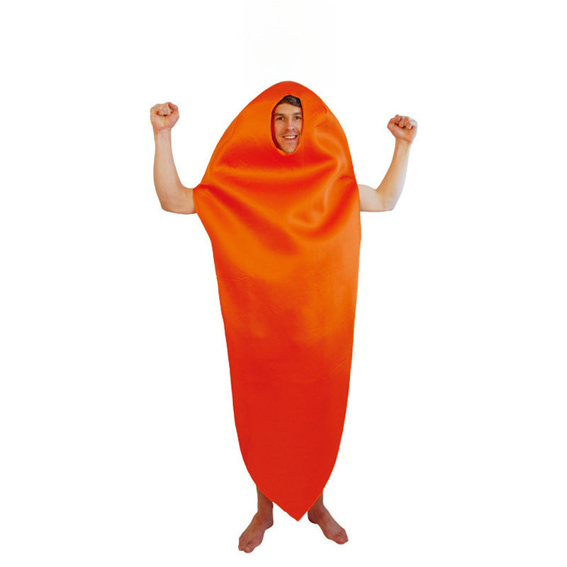 carnival halloween carrot cosplay cosplay masquerade stage adult children costume