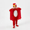 Halloween Children's Performance Costume Cartoon Animal One-piece Costume Blue Red Parrot COS Performance Costume